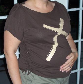 My Custom Maternity T-shirt!